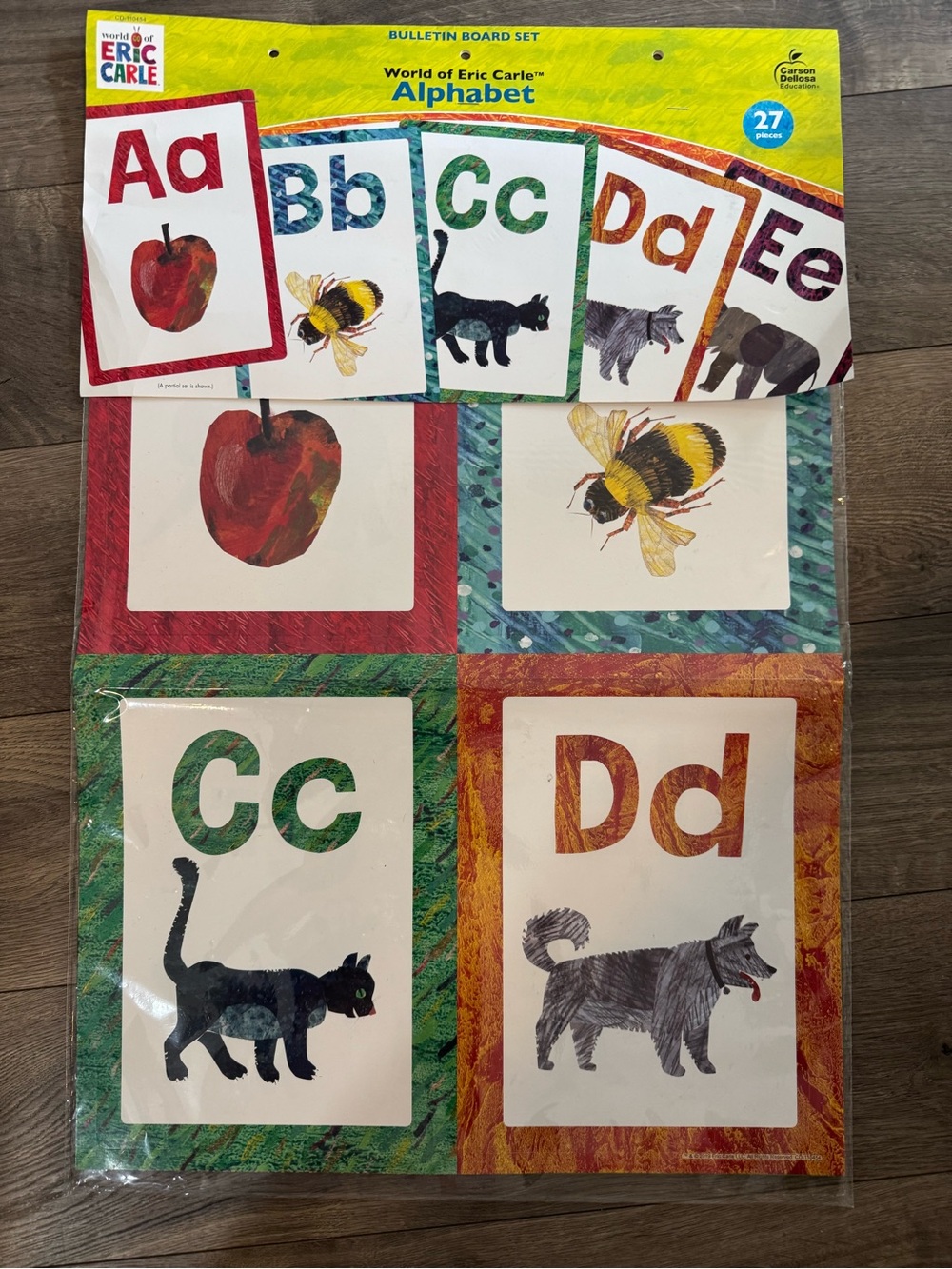 World of Eric Carle Alphabet Bulletin Board Set - Multicolor